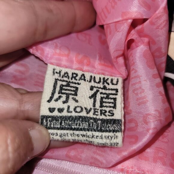 Harajuku Lovers By Gwen Stefani Multicolor Graphic Tote Bag Y2K - Picture 10 of 11